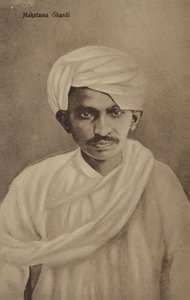 Mahatma Gandhi von Indian photographer