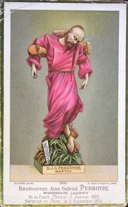 Porträt von Jean-Gabriel Perboyre (1802-40) von Indo Chinese School