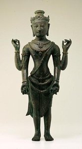 Figur von Vishnu, aus Java