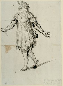 Ein Druide, ca. 1638 von Inigo Jones