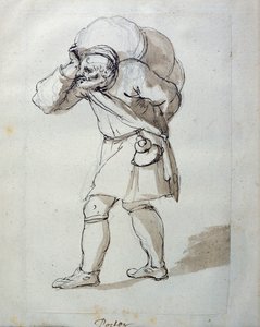 Ein beladener Träger