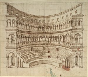 Ein Amphitheater