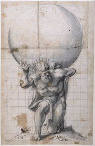 Atlas: Rückseite oder Szene der Erleichterung