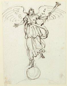 Ruhm, Vorzeichnung, ca. 1631