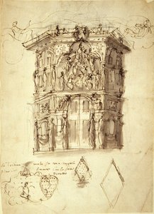 Die Maskerade der Königinnen, Szene 2: Das Haus des Ruhms, ca. 1609