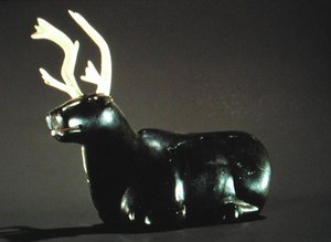 Elch, aus Cape Dorset von Inuit School