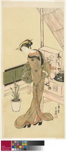 Kellnerin im Owariya-Teesalon, ca. 1768
