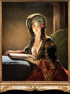 Porträt einer orientalischen Frau