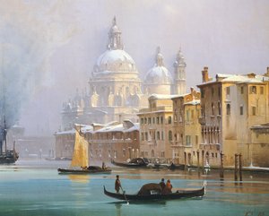 Venedig im Schnee