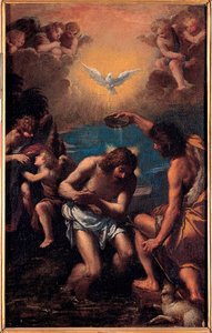 Die Taufe Christi von Ippolito Scarcella