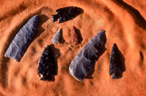 Anasazi Pfeilspitzen, New Mexico
