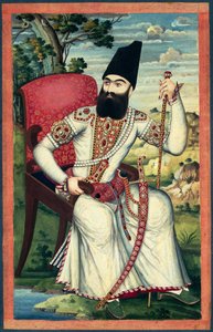 Porträt von Prinz Abbas Mirza, ca. 1820 von Iranian Master