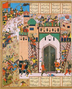 Schah Anuschirwan erobert die Festung Saqila