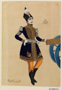 Sultan Nasir al-Din Shah Qajar, um 1850