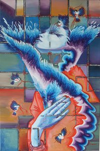 Besitzer der Feder, 2015 von Irina Corduban