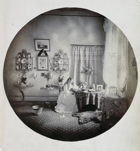 Innenraum des Muckross House, ca. 1865 von Irish Photographer