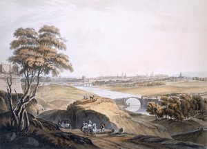 Ansicht von Dublin von Irish School