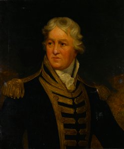 Admiral Charles Middleton, später Lord Barham (1726-1813), frühes 19. Jahrhundert von Isaac (after) Pocock