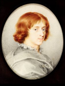 Ein junger Herr, traditionell als Isaac Oliver der Jüngere, der Sohn des Malers, identifiziert von Isaac (attr. to) Oliver