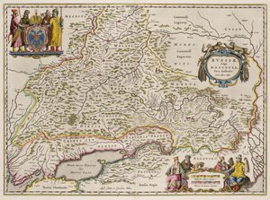 Karte von Südrussland Aus: Partes Septentrionalis et Orientalis, 1664