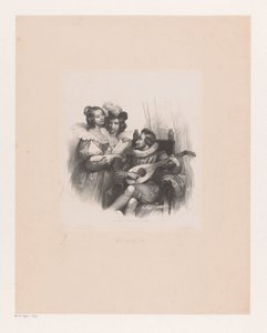 Musizierende Gesellschaft von Isaac Cornelis Elink Sterk