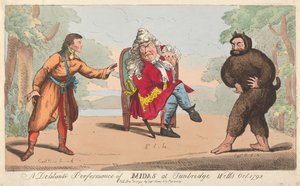 Eine Delitanti-Aufführung von Midas in Turnbridge Wells, Oktober 1792