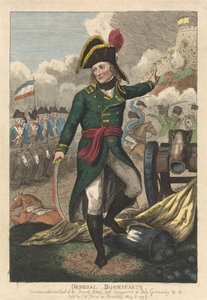 General Buonaparte von Isaac Cruikshank