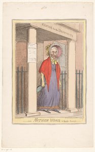 Karikatur auf Sir Matthew Wood, 1820