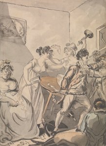 Die Flucht von Isaac Cruikshank