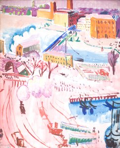 Blick auf Stockholm von Isaac Grünewald