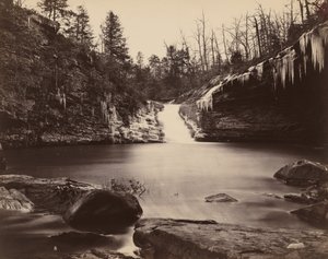 Lula Lake, Upper Falls, Lookout Mountain, Georgia, 1864-1865 von Isaac H. Bonsall