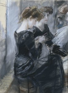 Modistenatelier von Isaac Israels