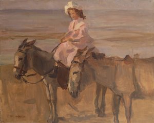 Am Strand von Scheveningen von Isaac Israels