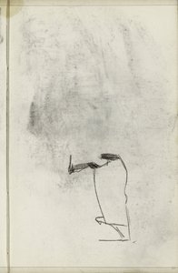 Studie, möglicherweise von einem Pferd mit Decke von Isaac Israels