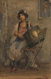 Die Trommlerin von Isaac Israels