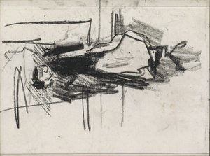 Zwei Frauen auf der Straße von Isaac Israels