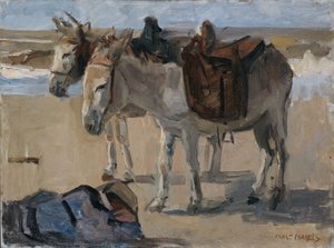 Zwei Esel von Isaac Israels