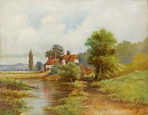 Landschaft, 1893 von Isaac John Williams
