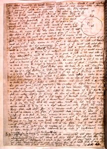 Brief von Isaac Newton, 28. November 1679 von Isaac Newton