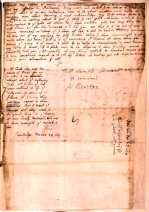 Brief von Isaac Newton, 28. November 1679 von Isaac Newton