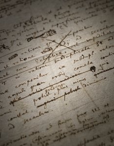 Zwei Seiten mit Überarbeitungen der Principia Mathematica