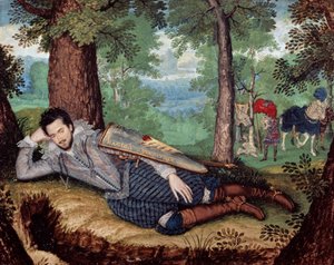 Edward Herbert, 1. Baron Herbert von Cherbury, ca. 1610-14 (Miniatur)