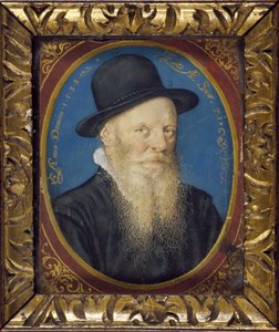 Älterer Mann mit schwarzem Hut, 1588