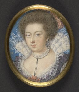 Elizabeth, Königin von Böhmen, ca. 1615 von Isaac Oliver