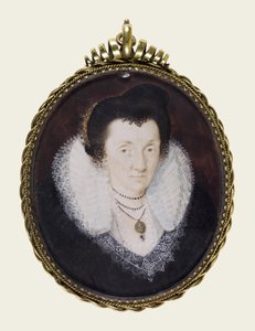 Lady Anne Bacon, ca. 1600 von Isaac Oliver