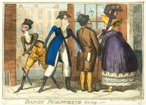Dandy-Taschendiebe tauchen