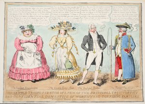 Haushaltstruppen, oder Eine Skizze einiger der wichtigsten vertrauenswürdigen und vertraulichen Hausangestellten würdiger und vertrauensvoller Familien, 1827