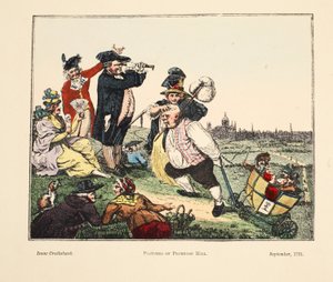 Zeitvertreib auf Primrose Hill, 1791