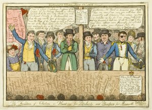 Die Freiheit der Wahl von Isaac Robert Cruikshank