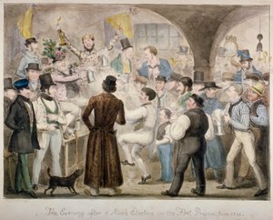 Der Abend nach einer Scheinwahl im Fleet-Gefängnis, Juni 1835